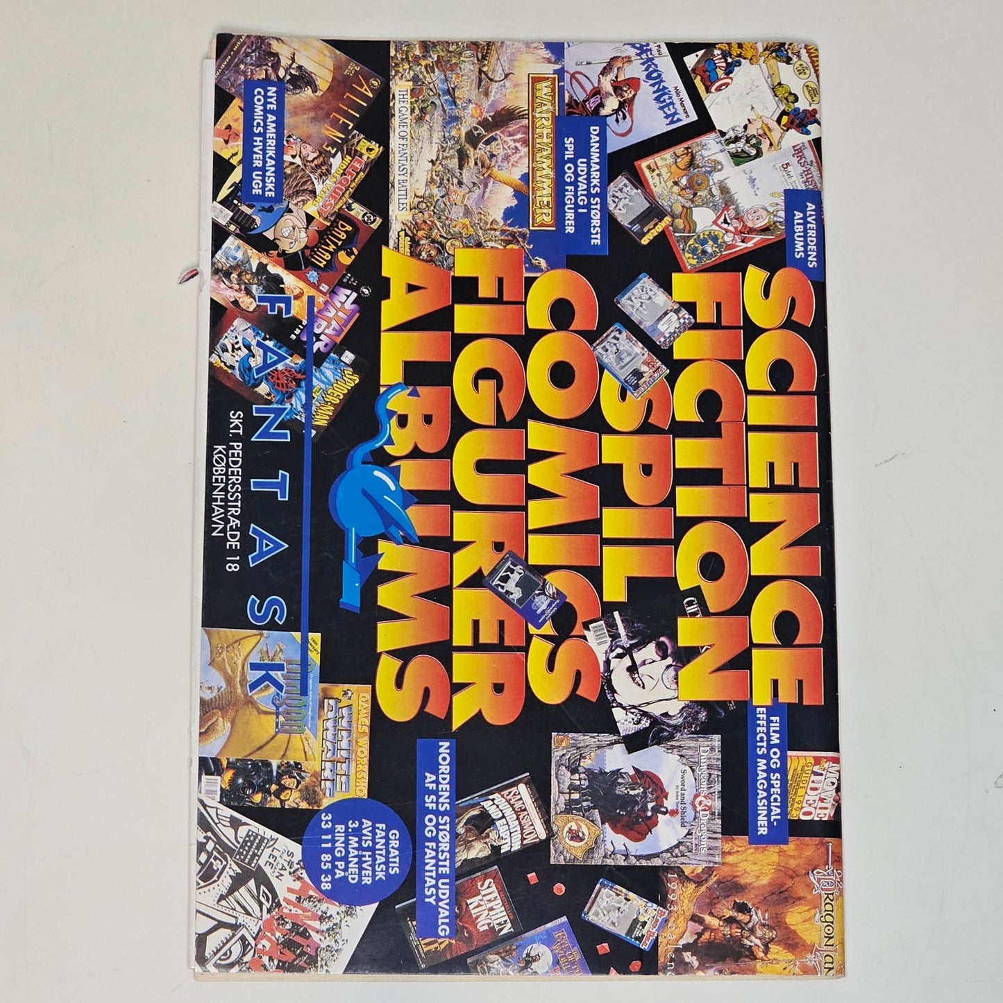 Edderkoppen Nr 101 1993 (Danska) #FN# + Affisch