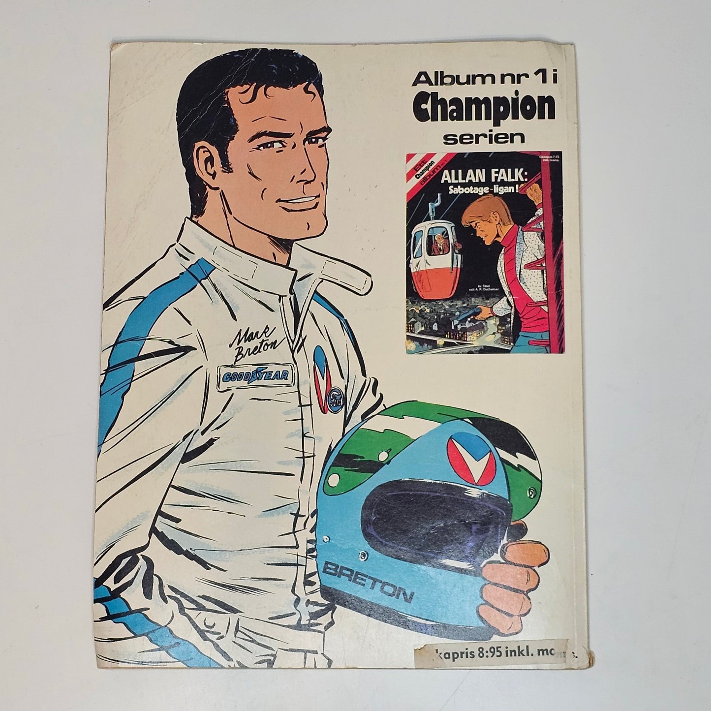 Mark Breton: En Verklig Fartfantom! 1974 #VG#