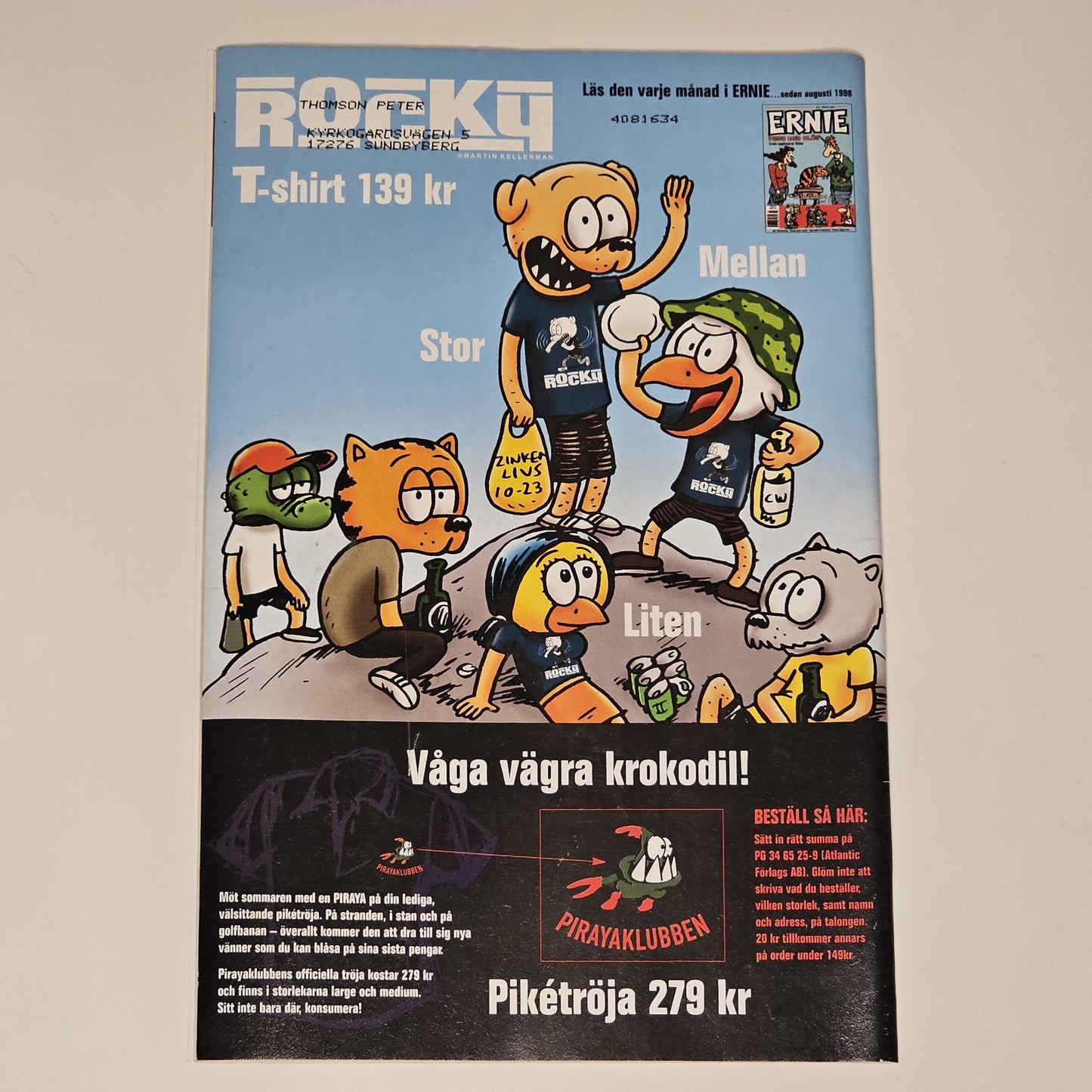 Ernie Nr 8 1999 #FN#