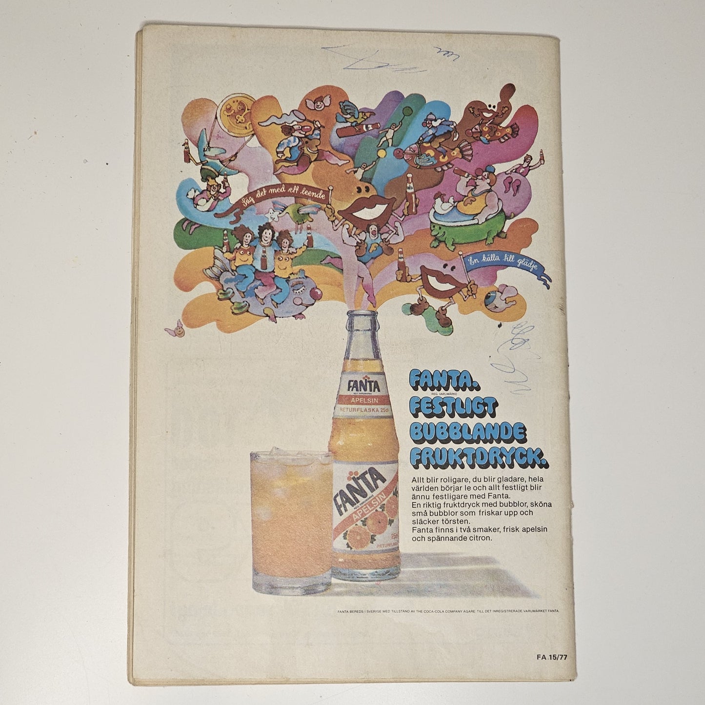 Fantomen Nr 15 1977 #VG#