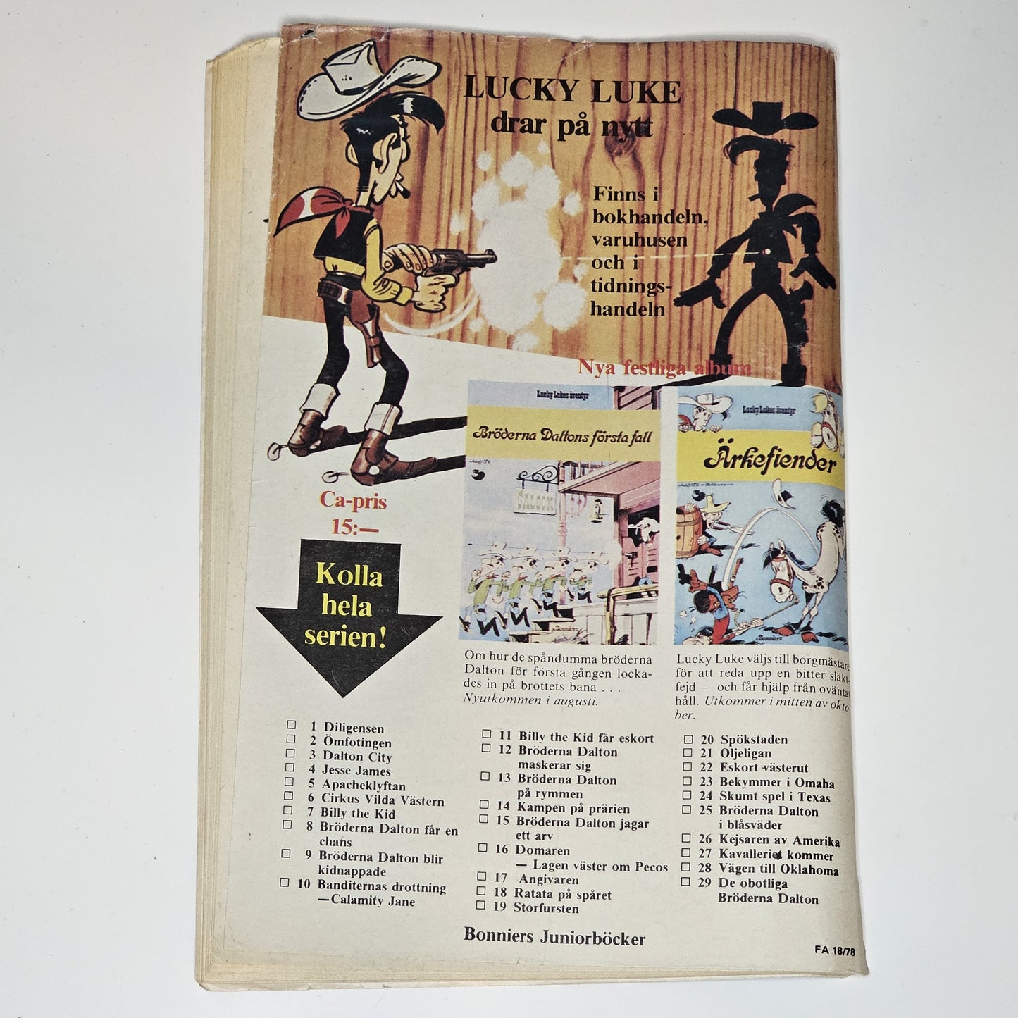 Fantomen Nr 18 1978 - De Gyllene Mannekängerna #GD#