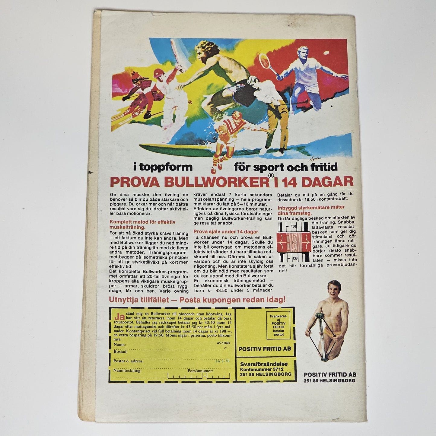 Fantomen Nr 3 1978 #VG#