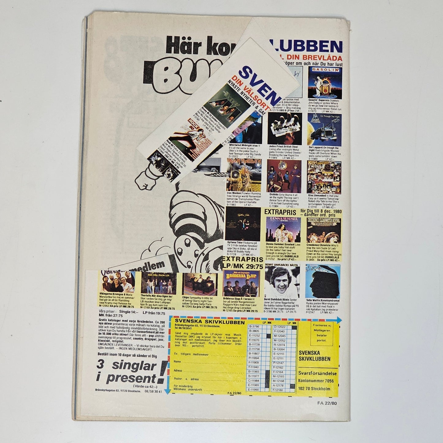 Fantomen Nr 22 1980 #FR#