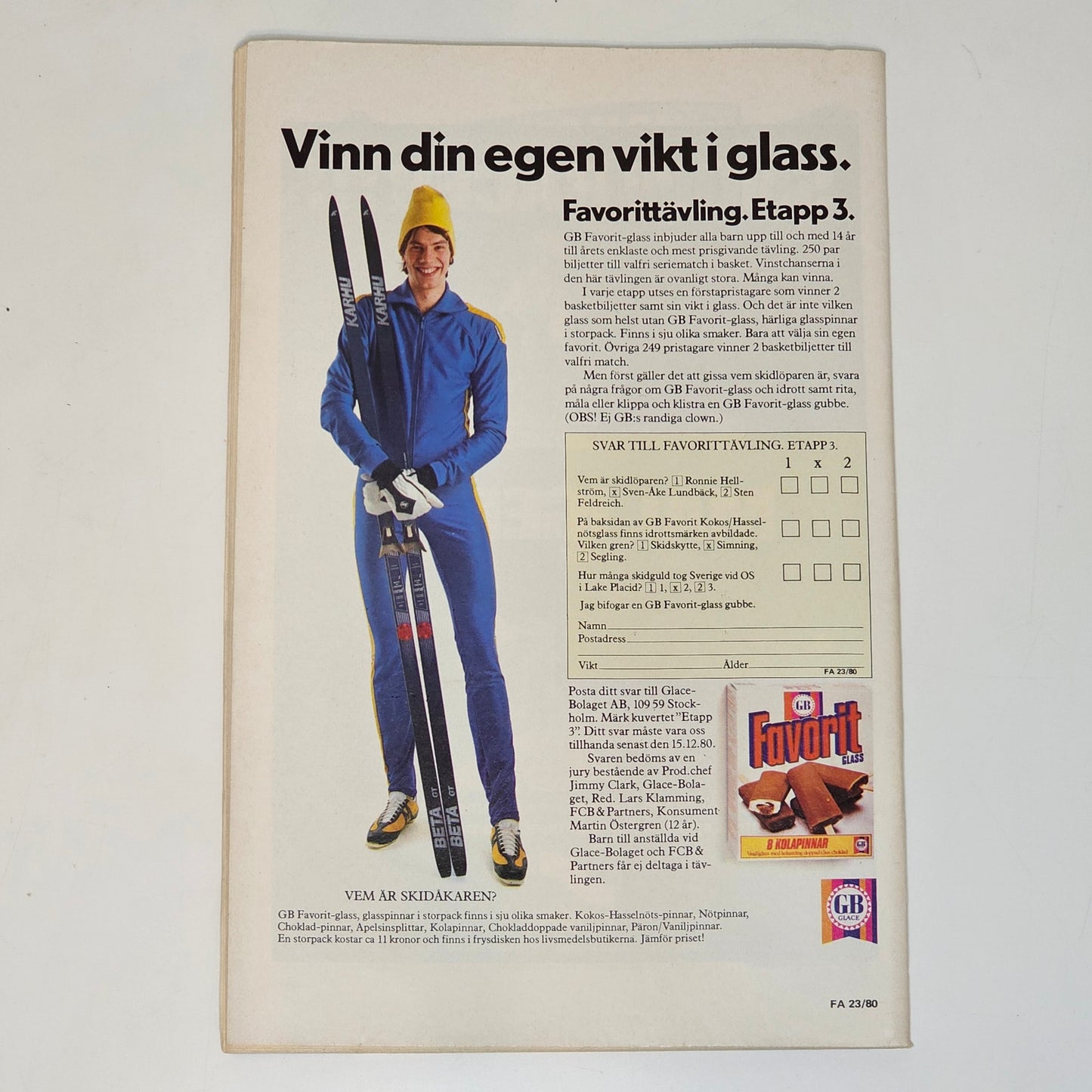 Fantomen Nr 23 1980 #FN#