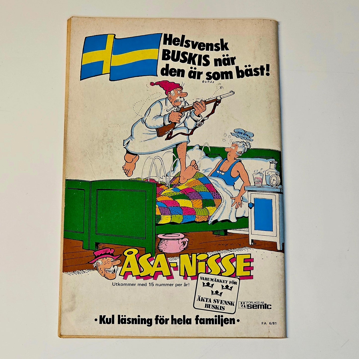 Fantomen Nr 6 1981 #VG#