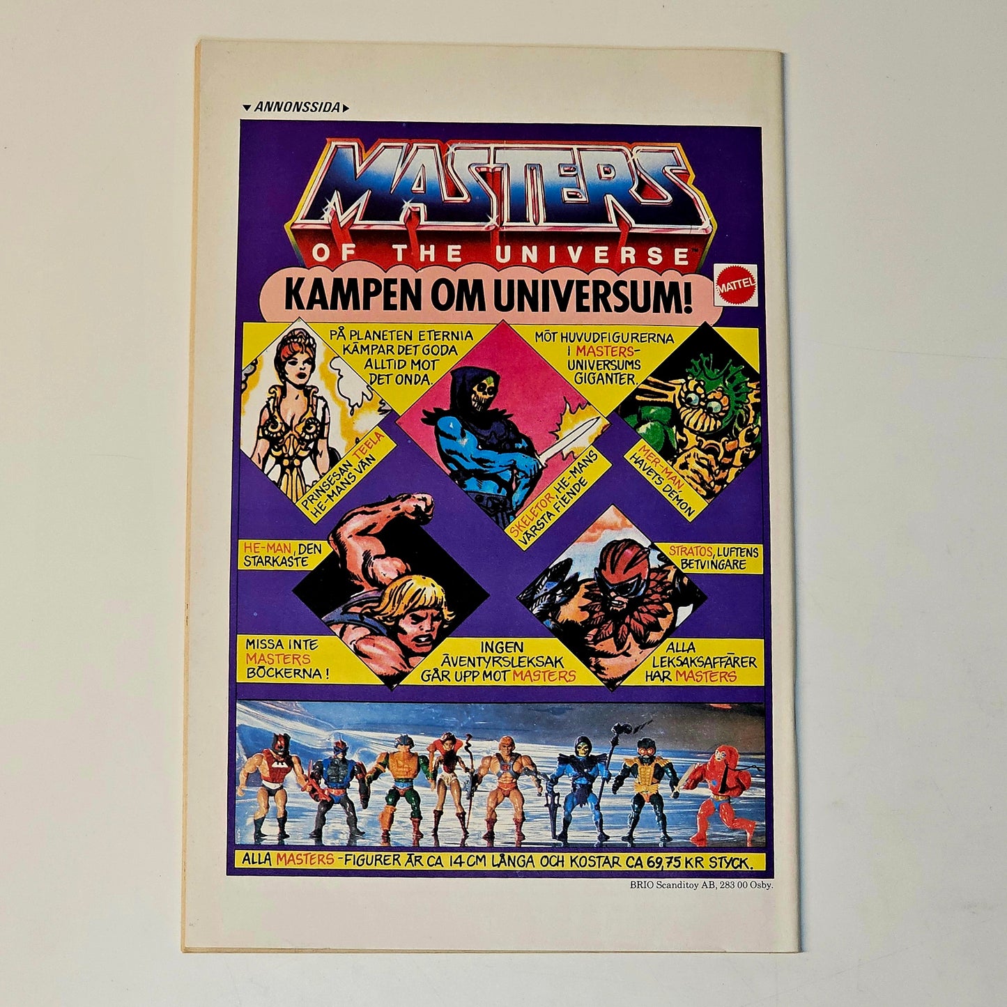 Fantomen Nr 24 1984 #FN# + Reklambilaga