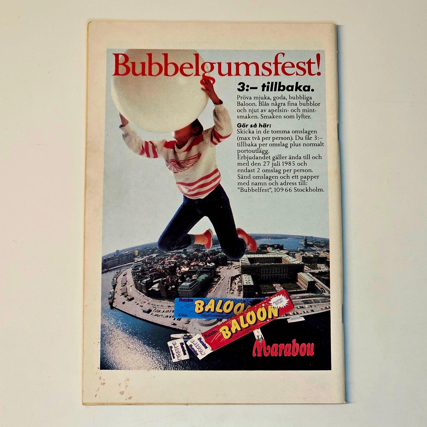 Fantomen Nr 9 1985 #VF# + Prenumerationsbilaga