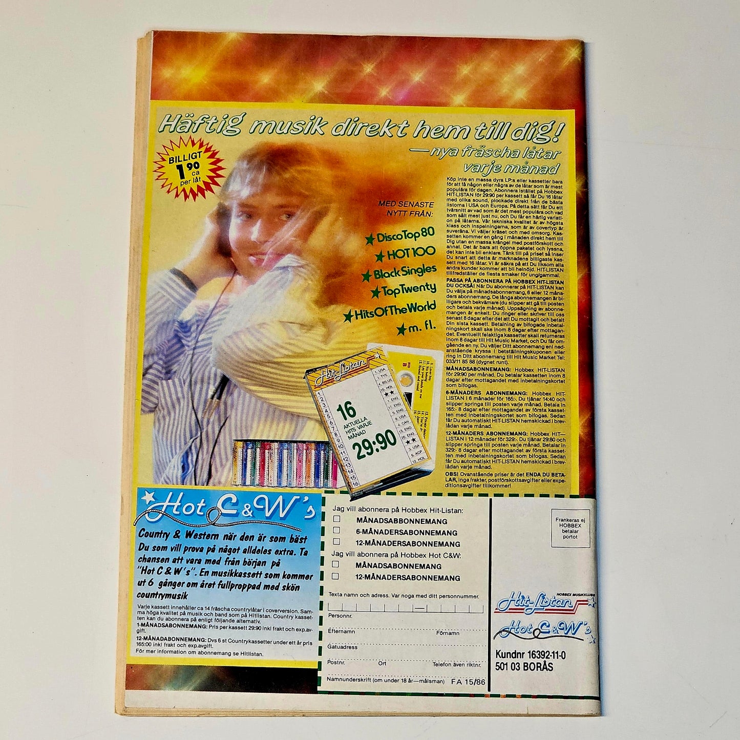 Fantomen Nr 15 1986 #FN#