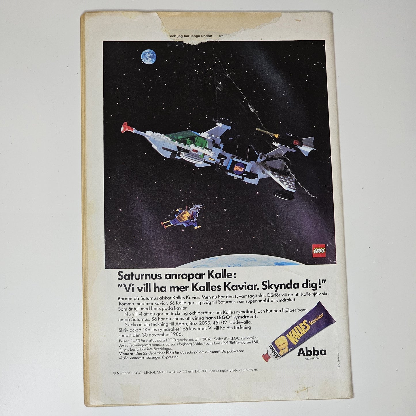 Fantomen Nr 21 1986 #VG#