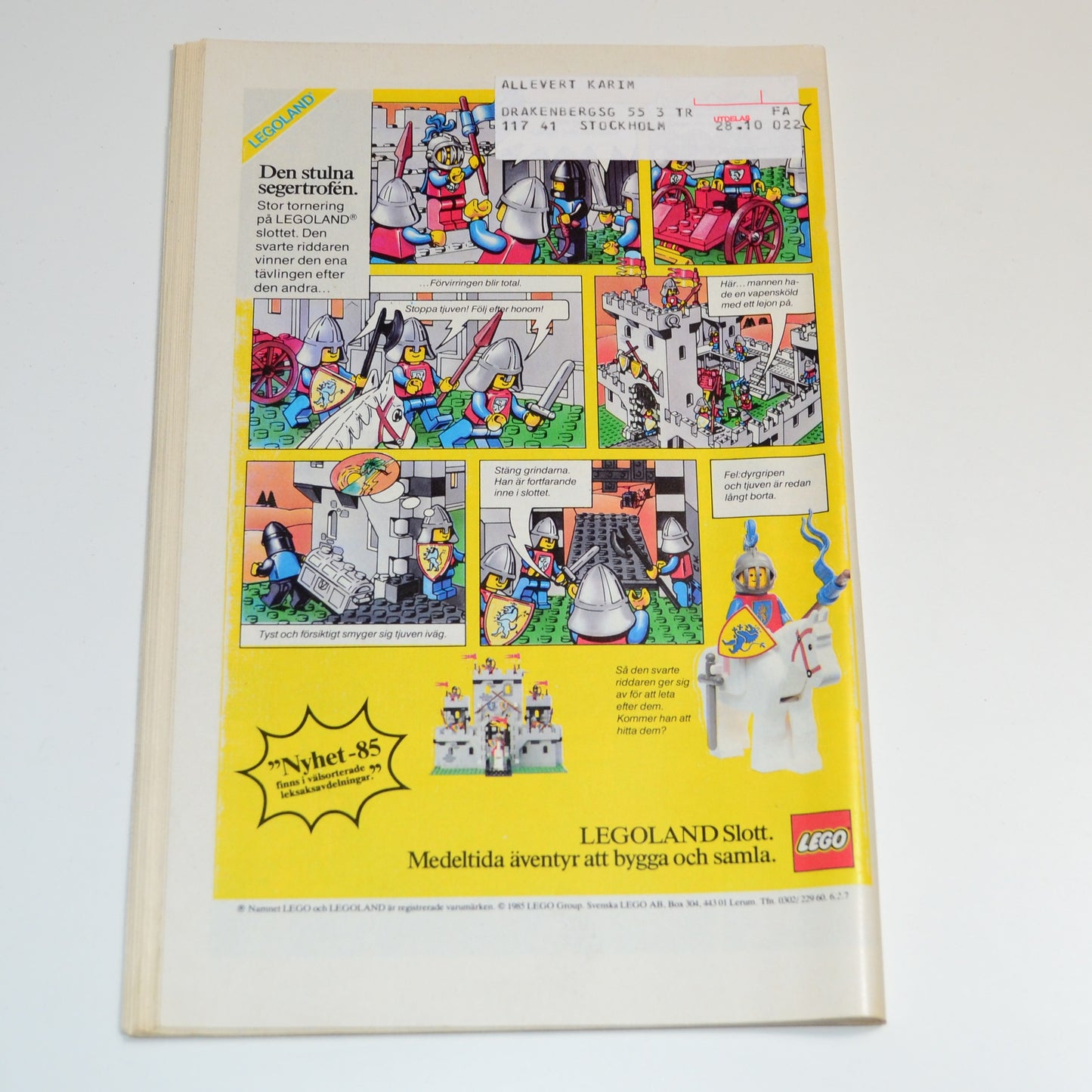 Fantomen Nr 22 1985 #VG#