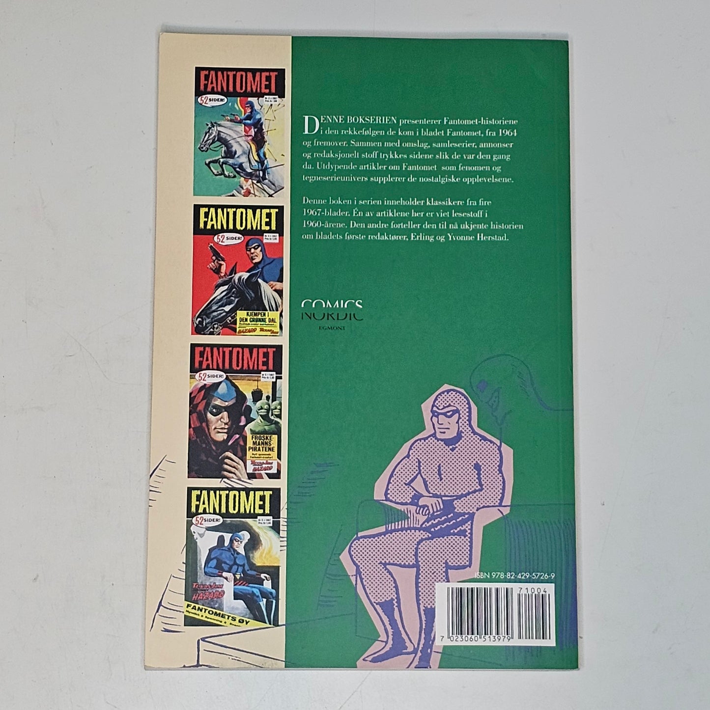 Fantomet Kronologisk 1967 Nr 3-6 #VF# (Norsk)