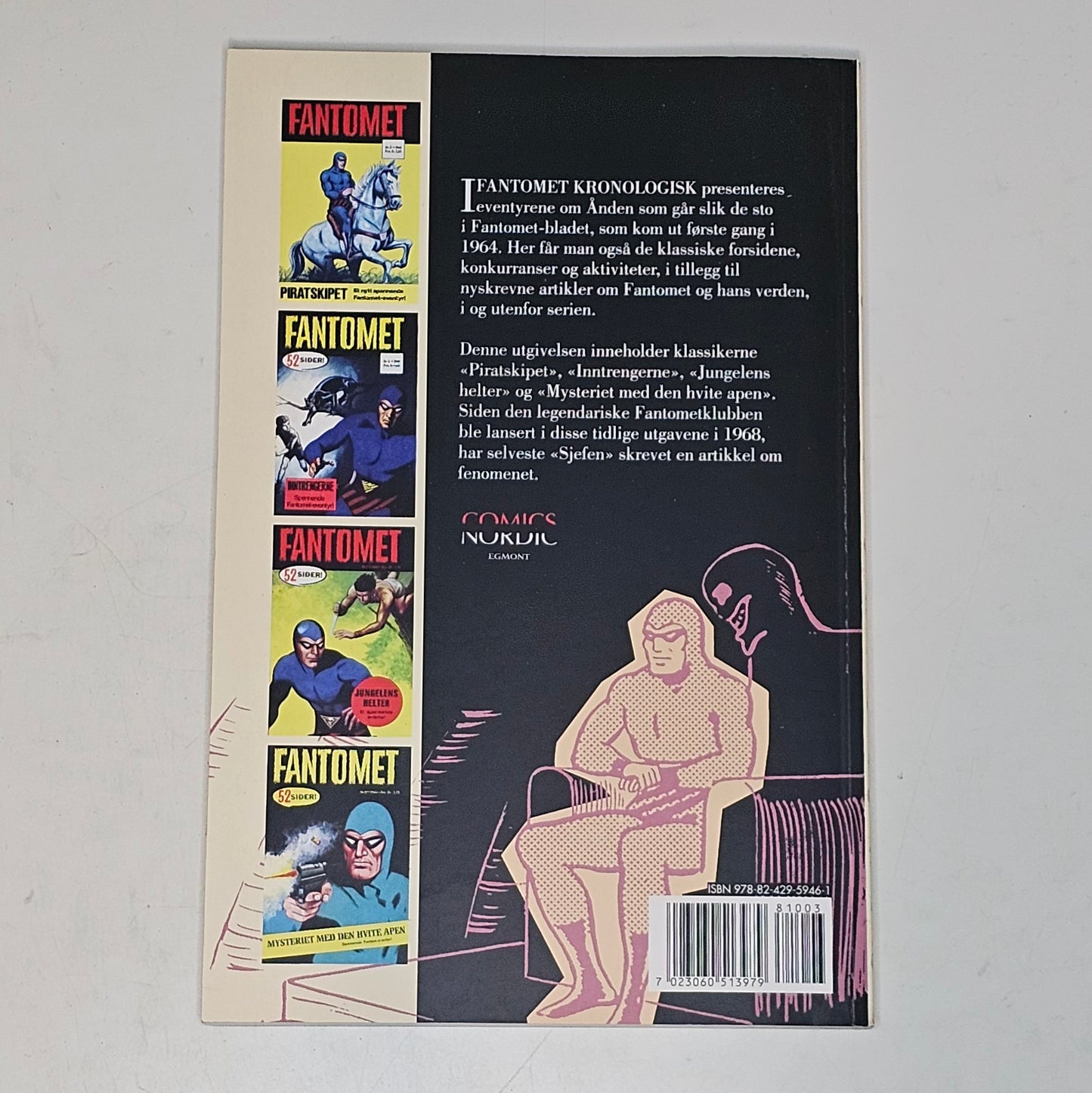 Fantomet Kronologisk 1968 Nr 5-8 #VF# (Norsk)