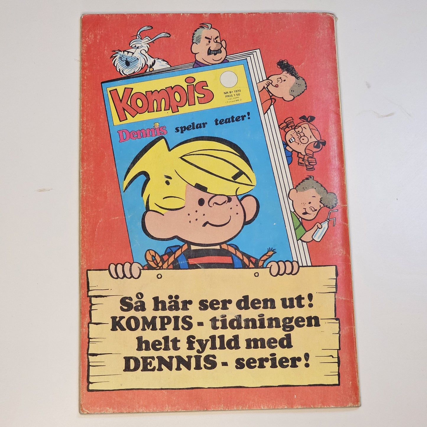 Far Och Flyg Med Dennis 1970 #VG#