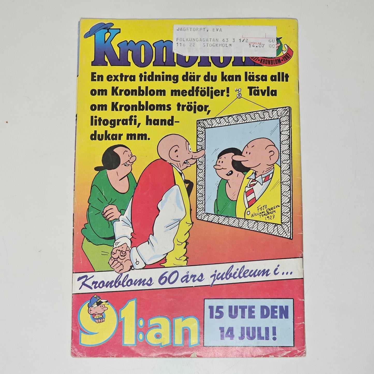 Gustaf Nr 7 1987 #VG#