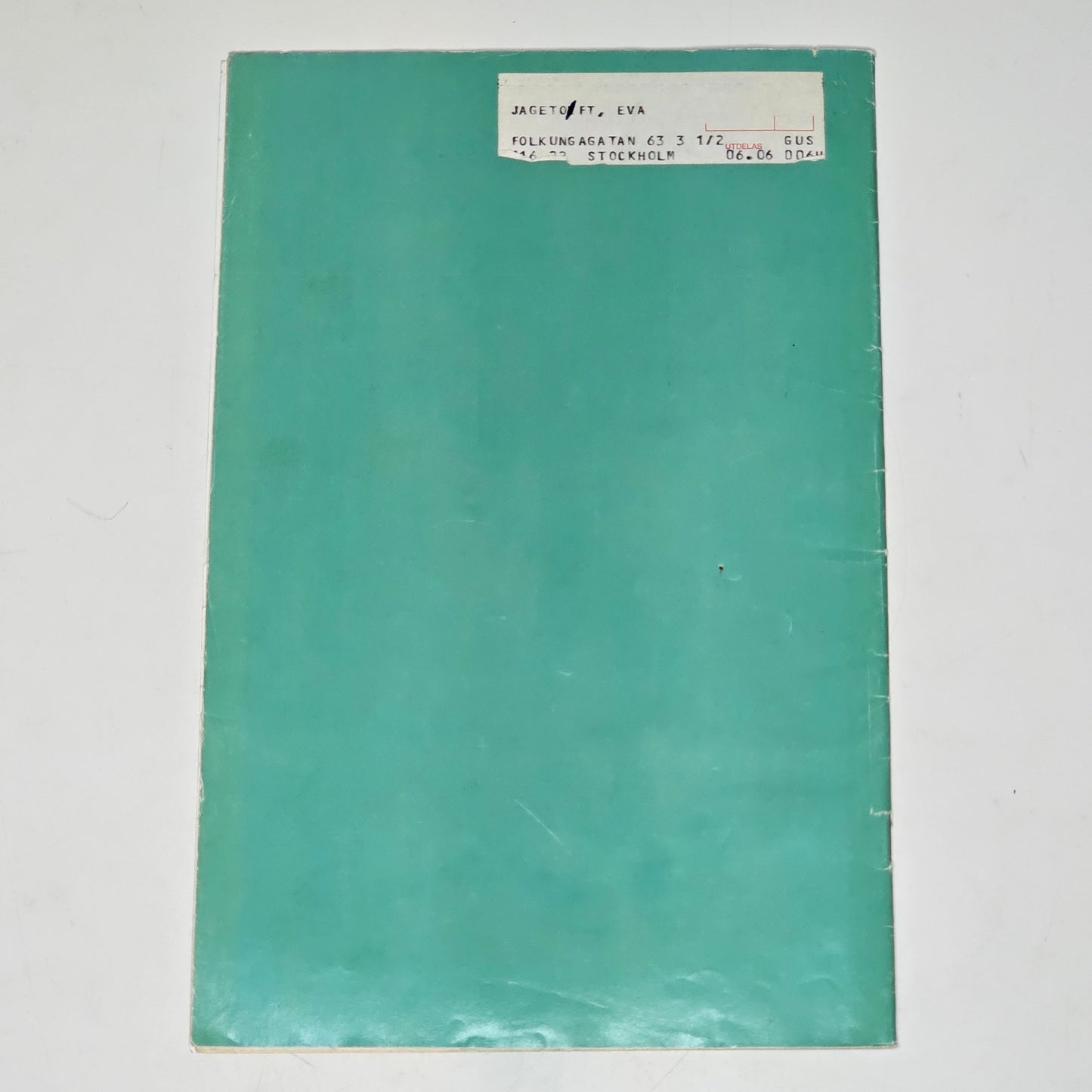 Gustaf & Hans Vänner Nr 6 1989 #FN#