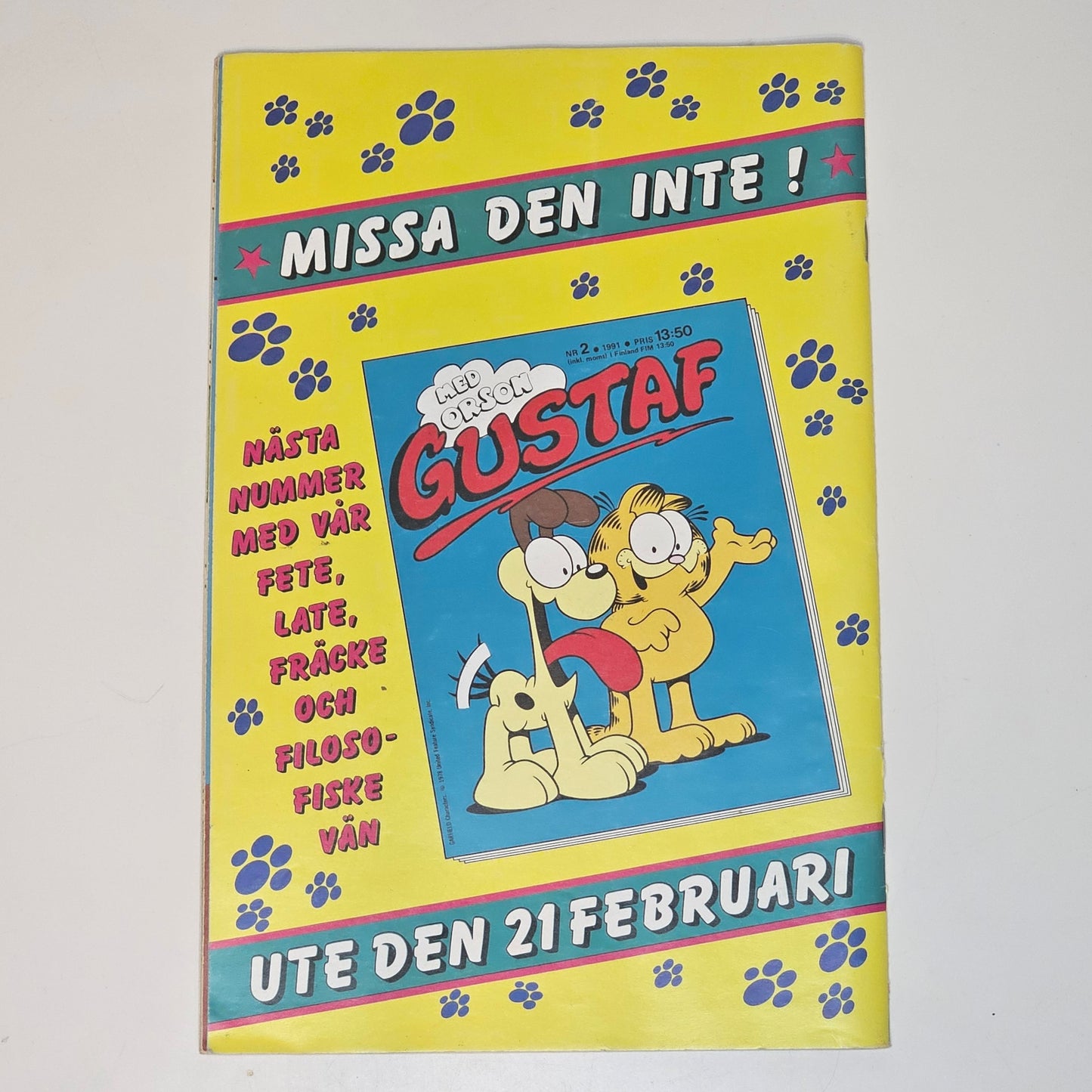 Gustaf Nr 1 1991 #FN#