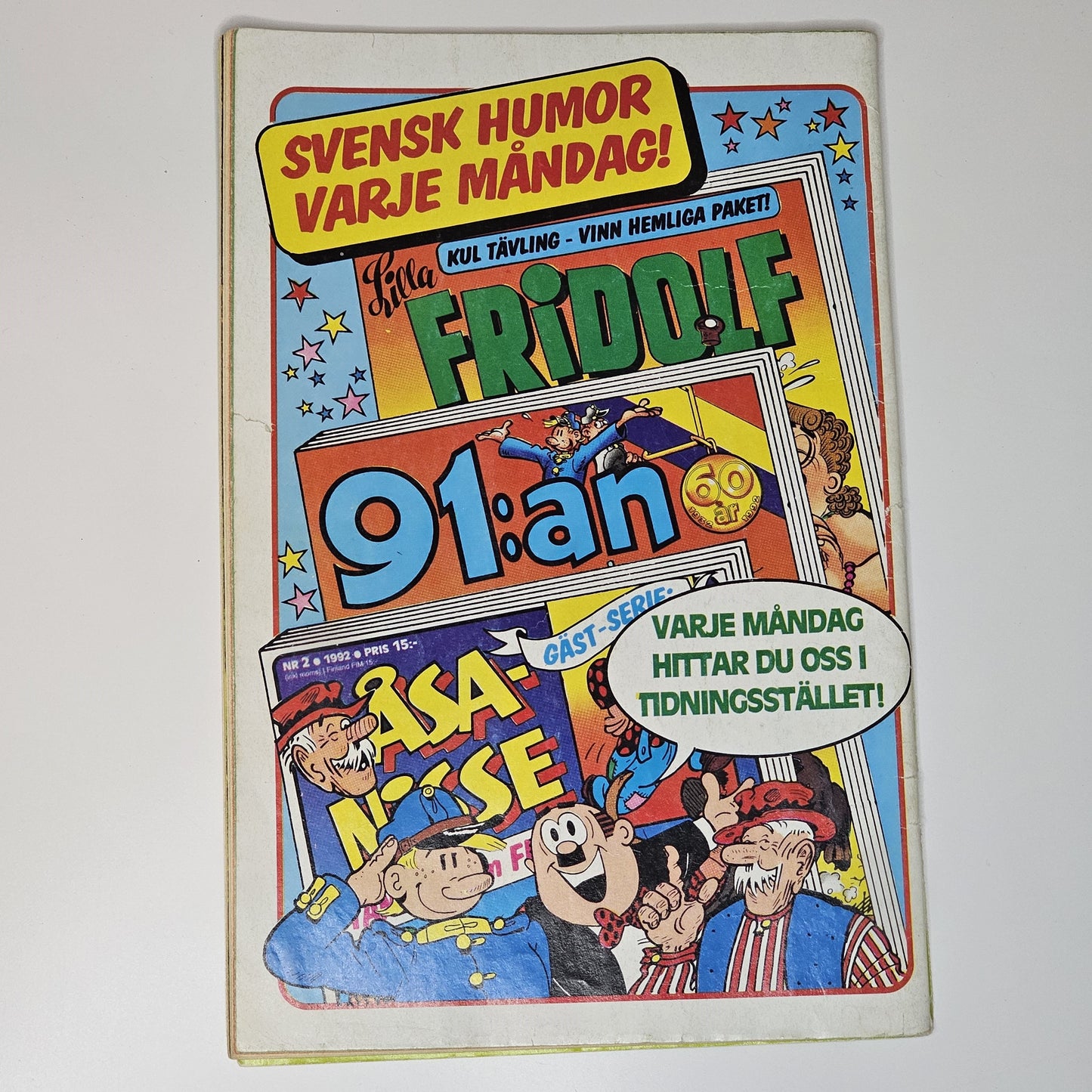 Gustaf Nr 12 1992 #VG#