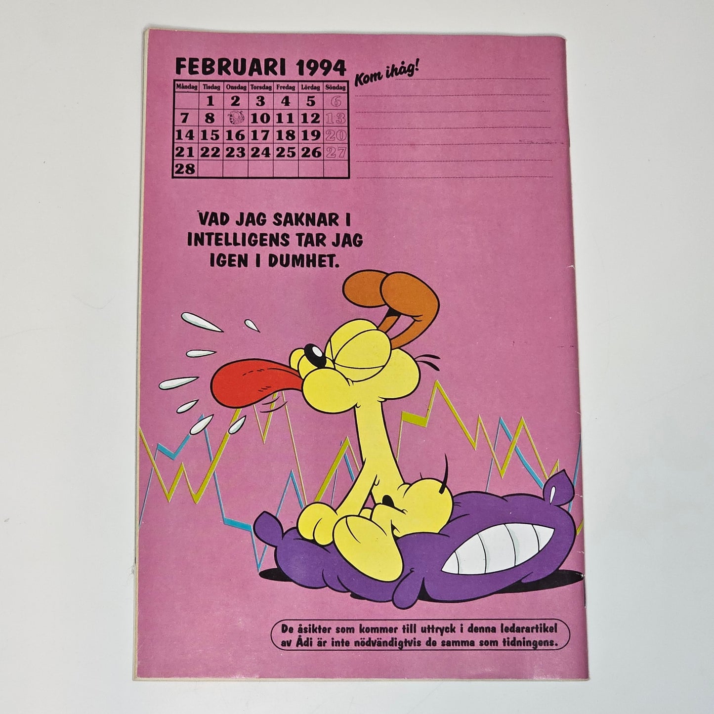 Gustaf Nr 1 1994 #FN#