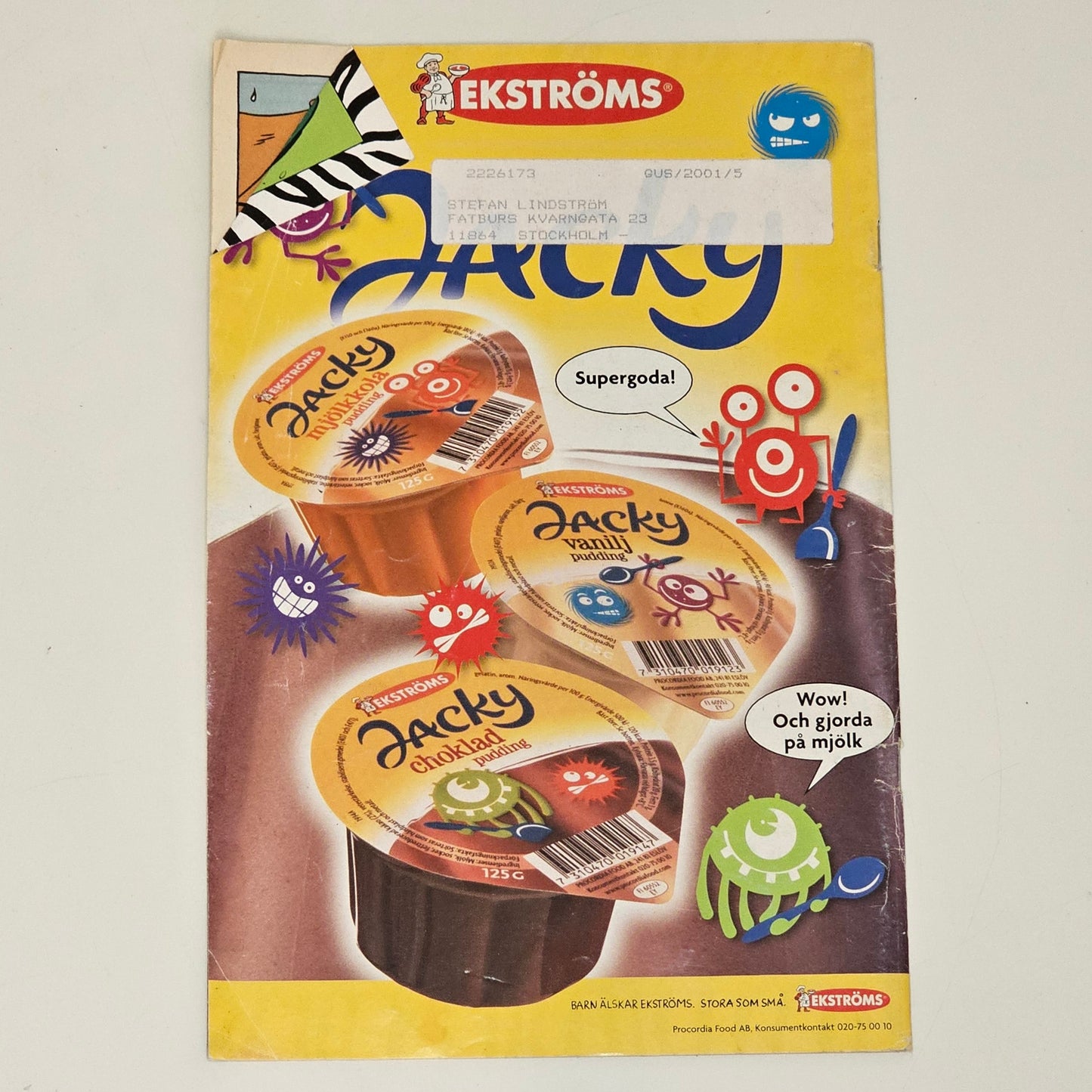 Gustaf Nr 5 2001 #FN#