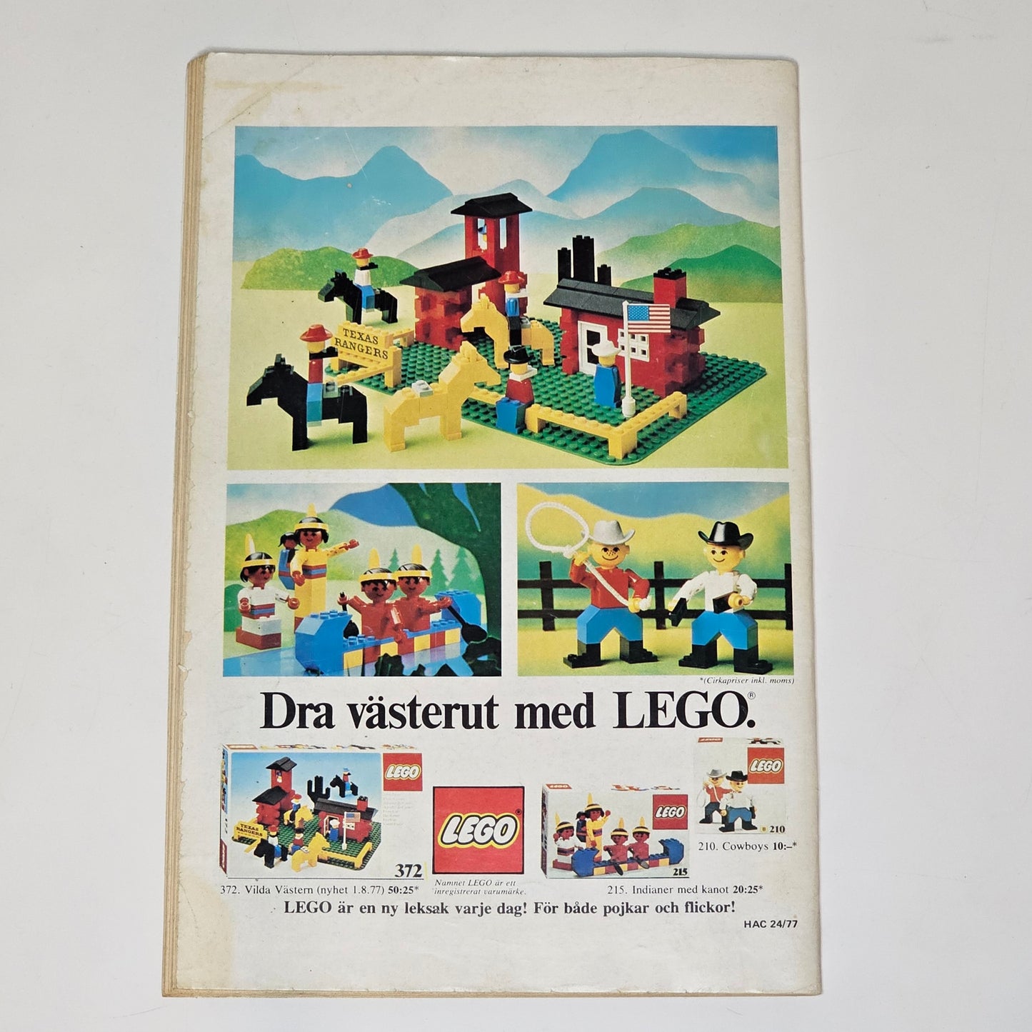 Hacke Hackspett Nr 24 1977 #FN# + Bilaga