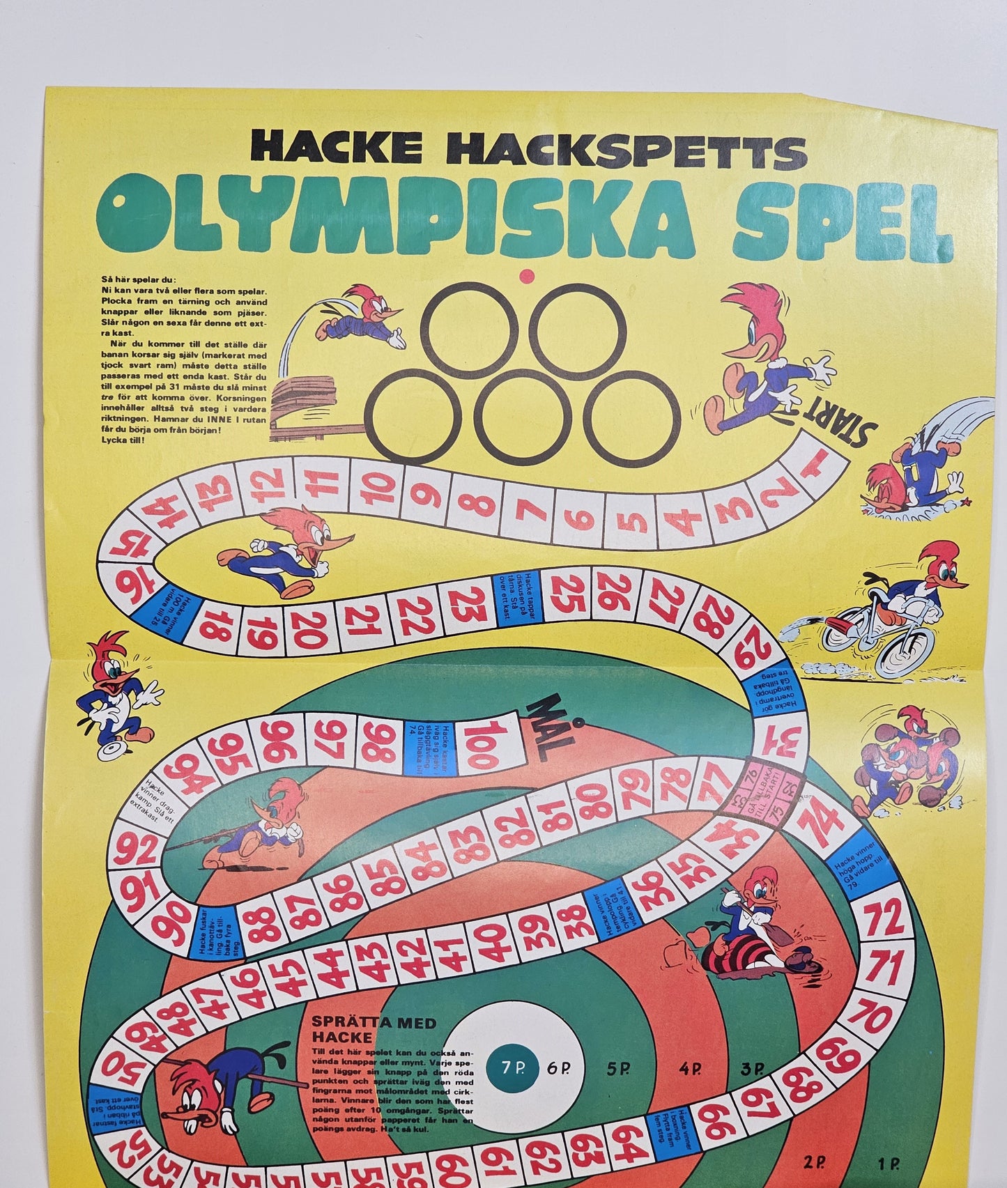 Hacke Hackspett Nr 5 1976 #GD#
