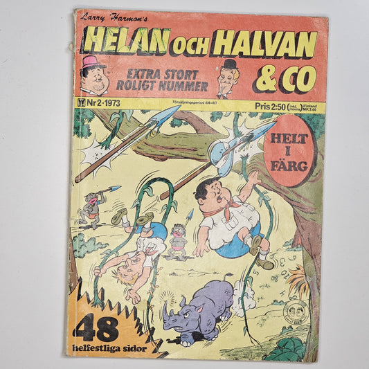 Helan Och Halvan & Co Nr 2 1973 #FR#