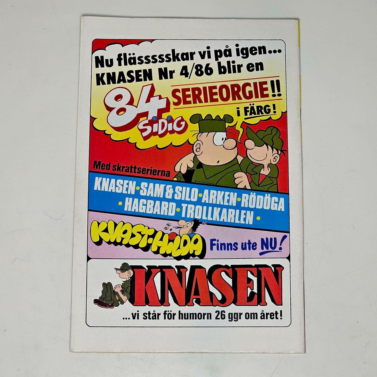 Månandens Äventyr - Indiana Jones Nr 2 1986 #VF#