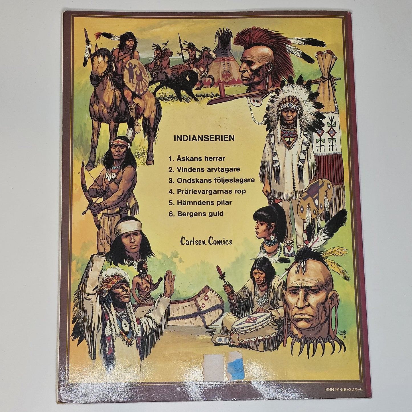 Indianserien Nr 6 - Bergets Guld 1979 #FN#