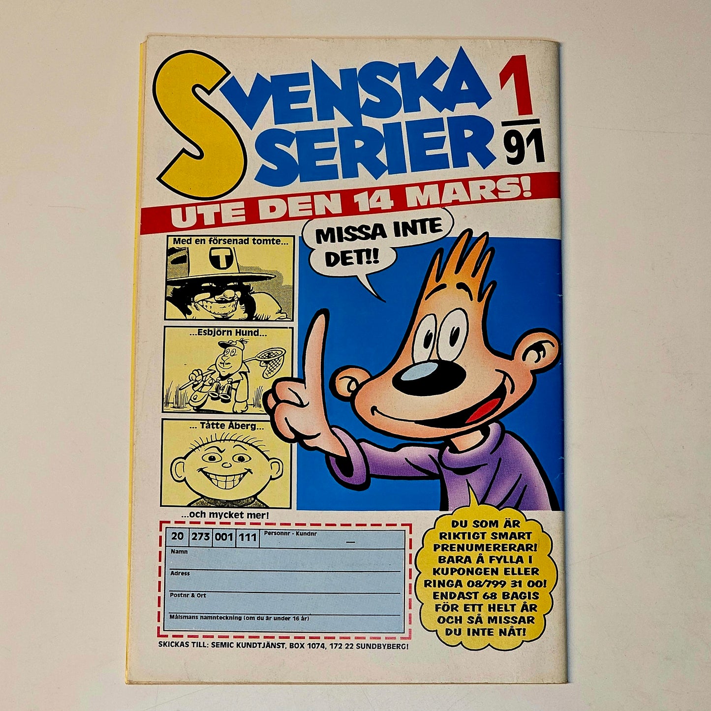 James Bond Nr 2 1991 #VG#