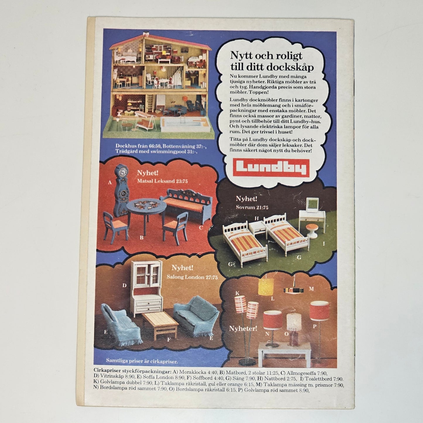 Kalle Anka & Co Nr 10 1973 #VG# + Bilaga