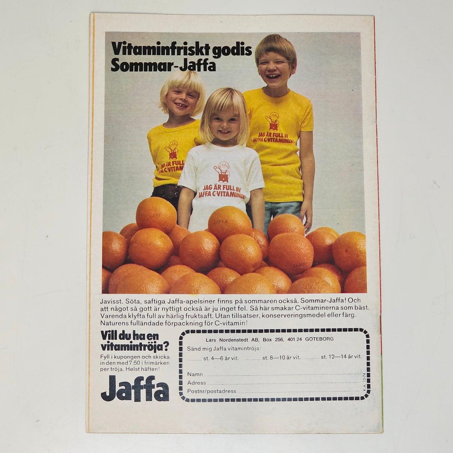 Kalle Anka & Co Nr 13 1974 #FN#