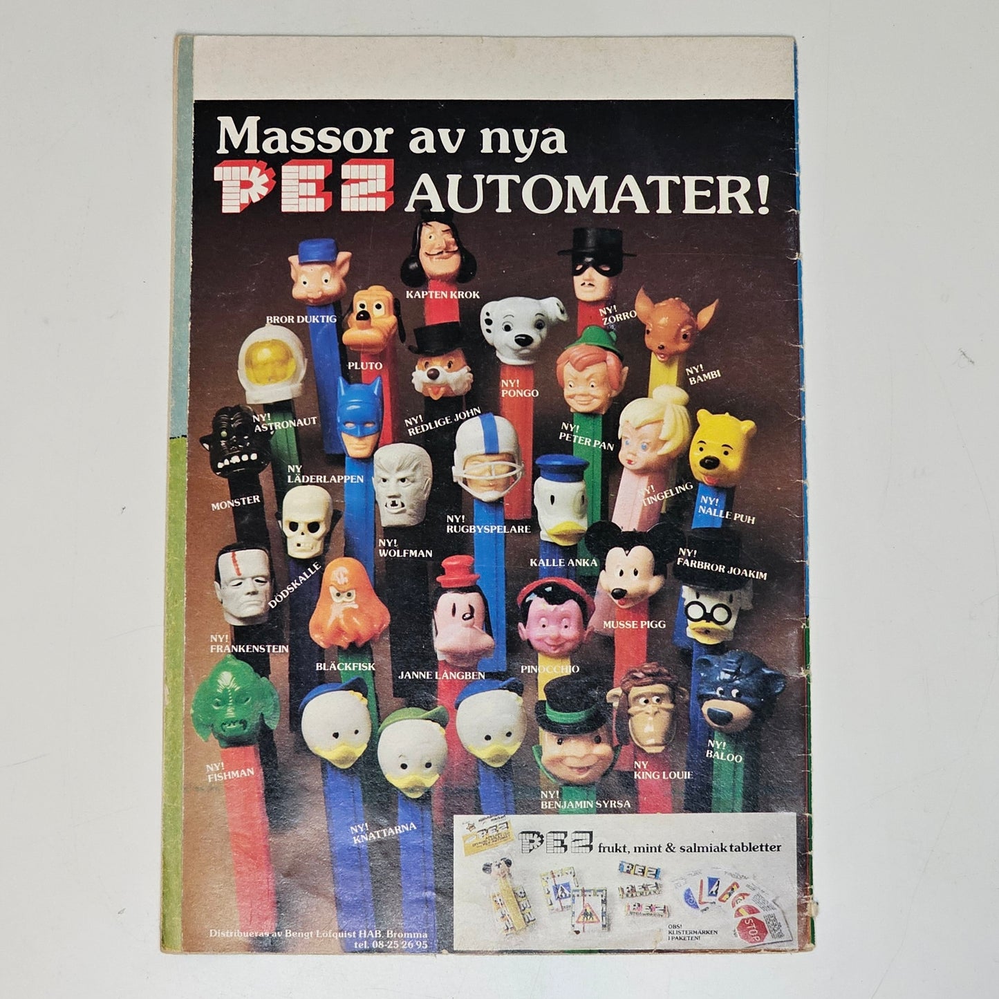 Kalle Anka & Co Nr 9 1978 #VG# + Reklambilaga