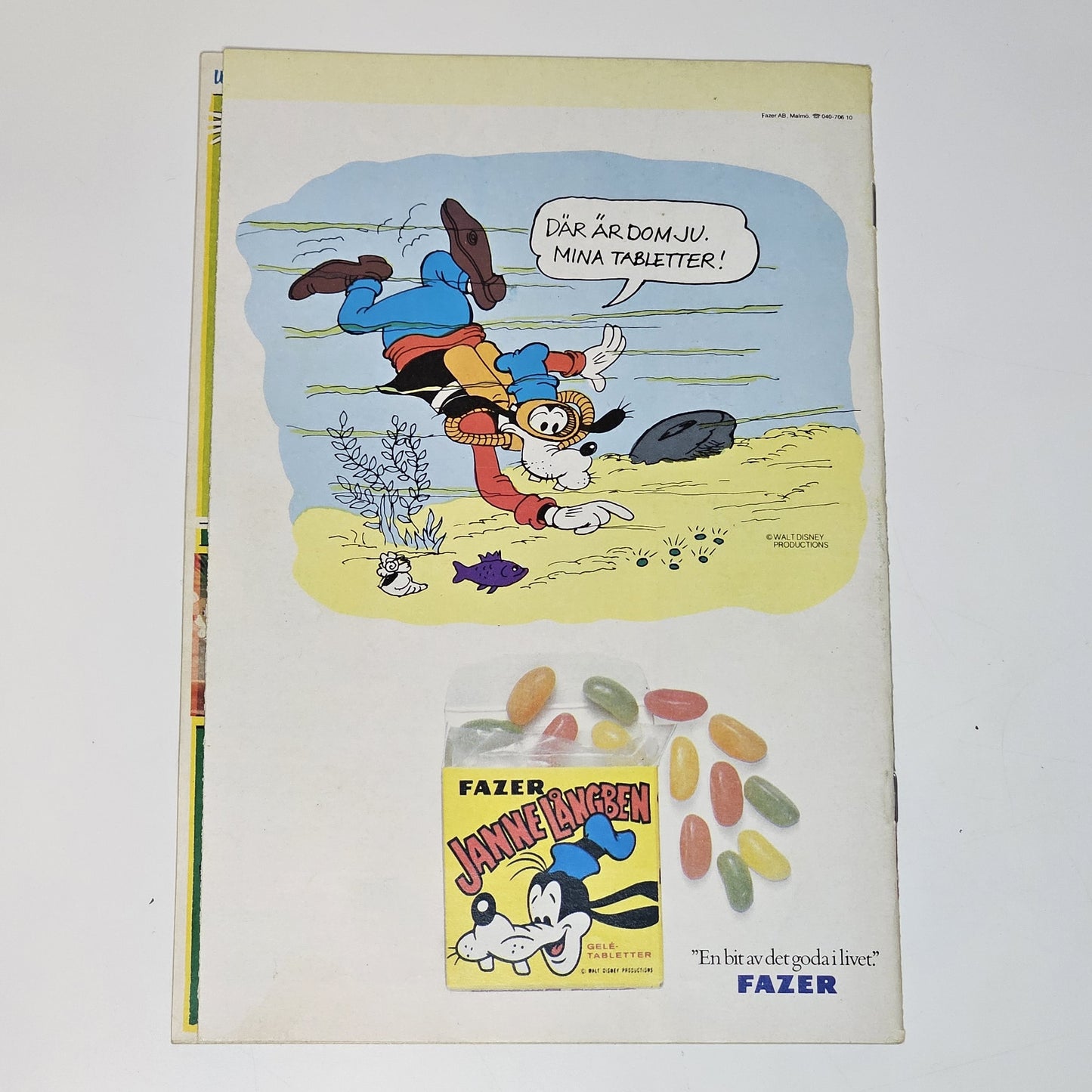 Kalle Anka & Co Nr 51 1981 #VF# + Reklambilaga