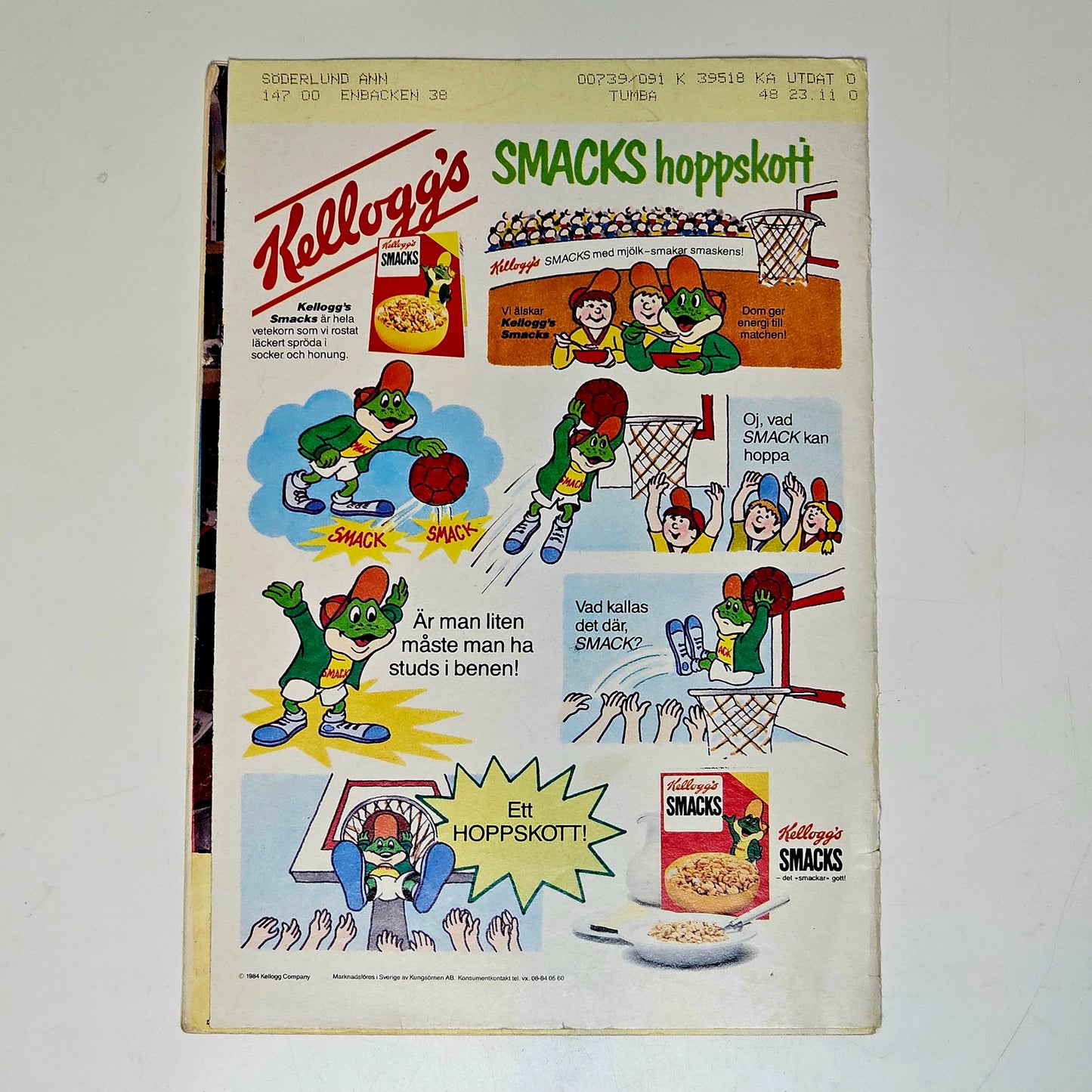 Kalle Anka & Co Nr 48 1984 #FR#