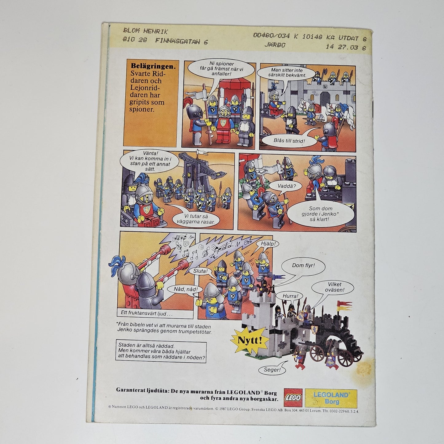 Kalle Anka & Co Nr 14 1987 #VG#