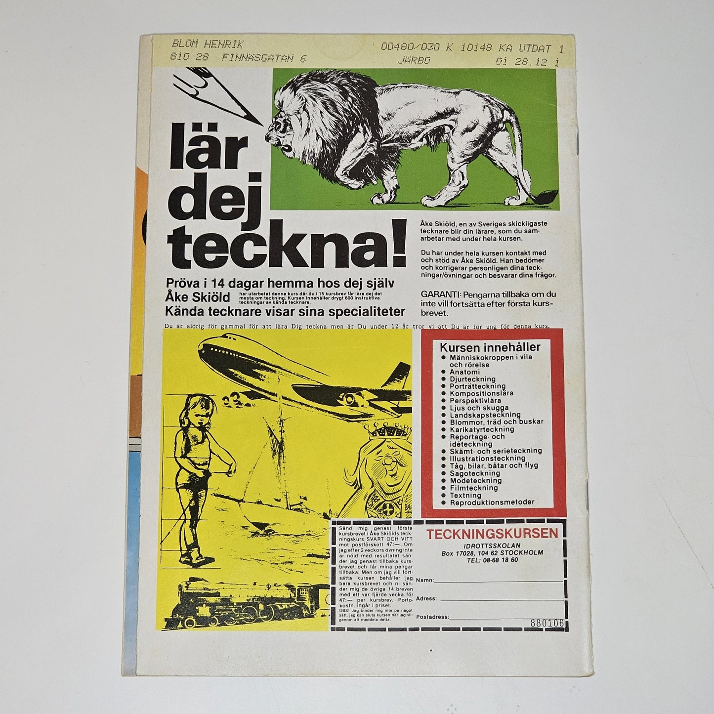 Kalle Anka & Co Nr 1 1988 #VF#