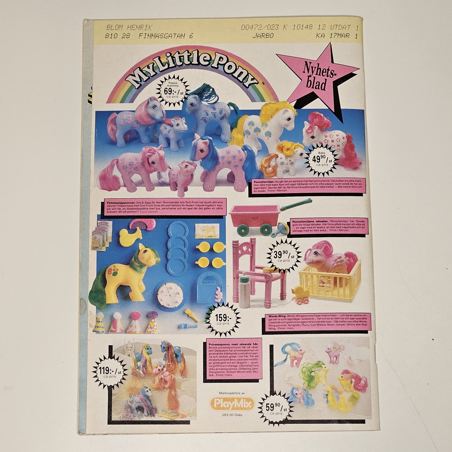 Kalle Anka & Co Nr 12 1989 #FN#