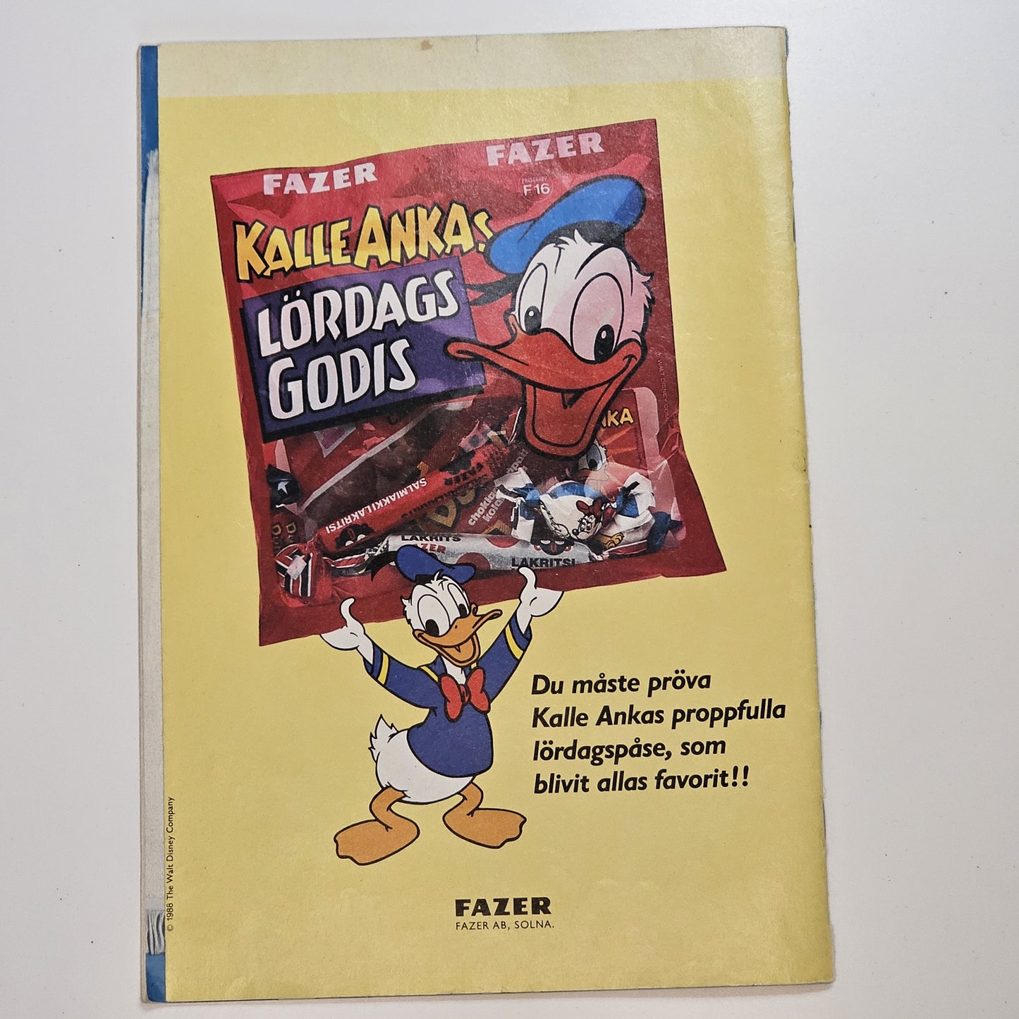 Kalle Anka & Co Nr 15 1989 #VG#