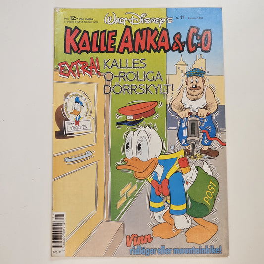 Kalle Anka & Co Nr 11 1992 #VG#