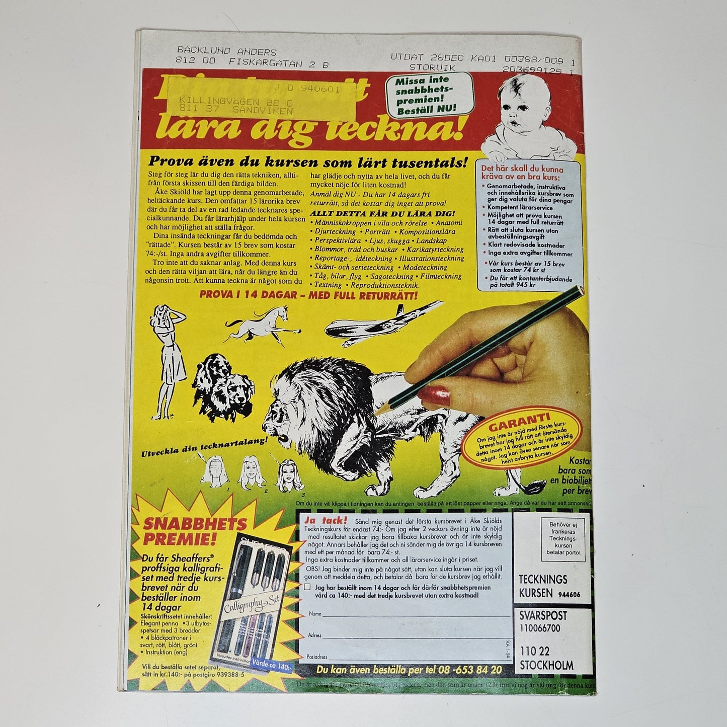 Kalle Anka & Co Nr 1 1994 #FN#