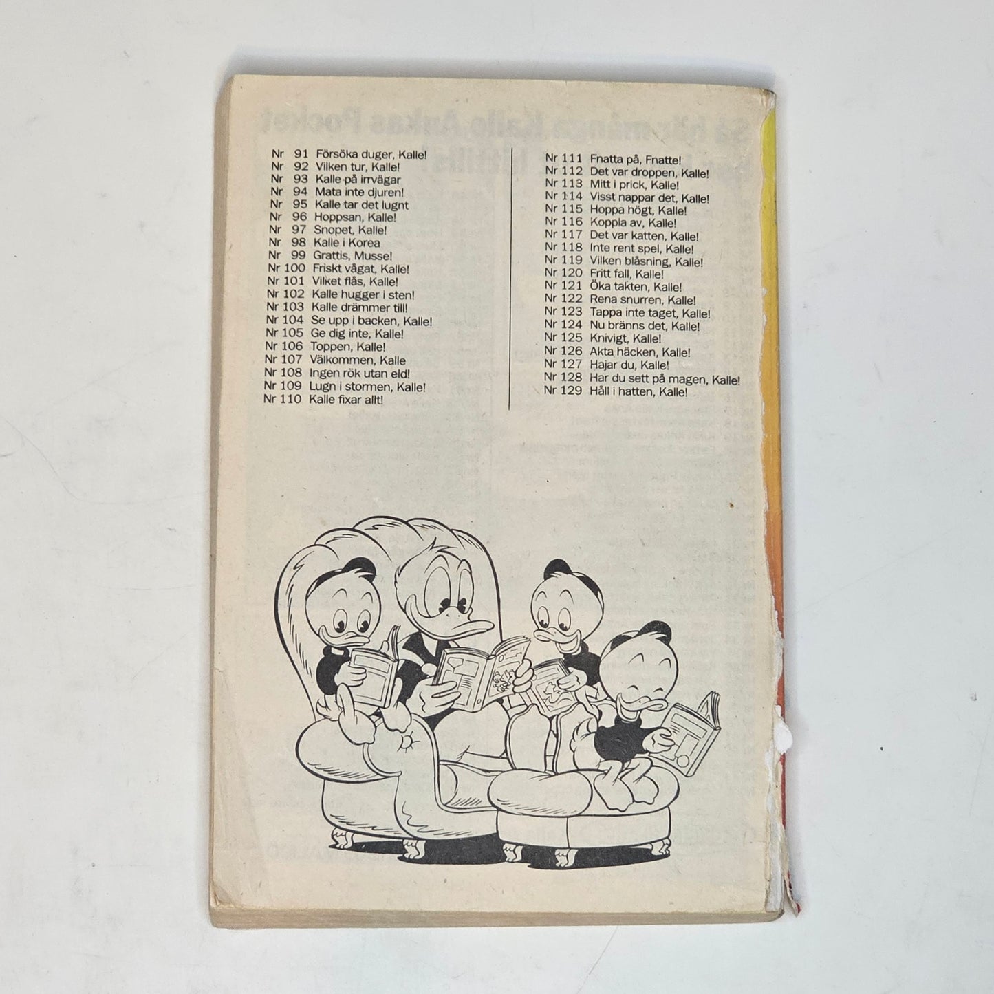 Kalle Anka Pocket Nr 130 #FR#