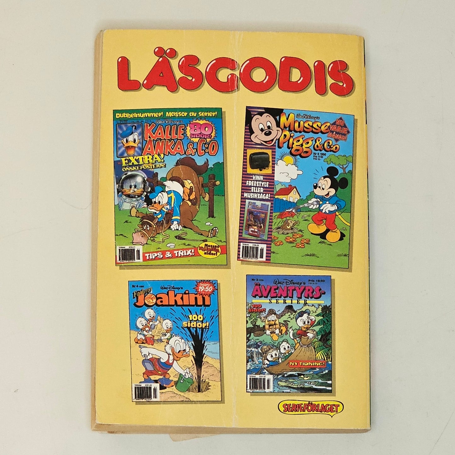 Kalle Ankas Pocket Nr 196 1996 #VG#