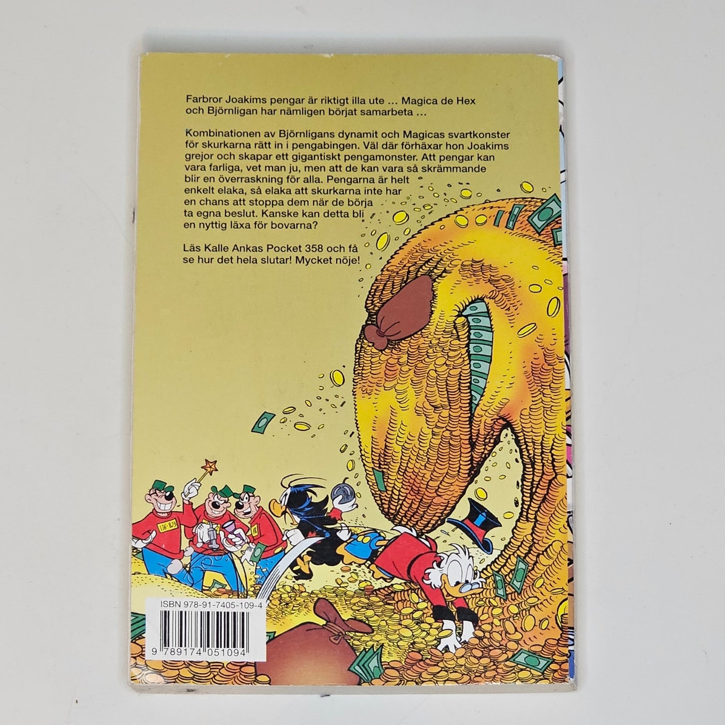 Kalle Ankas Pocket Nr 358 2008 #FN#