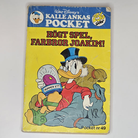Kalle Ankas Pocket Nr 49 1983 #VG#