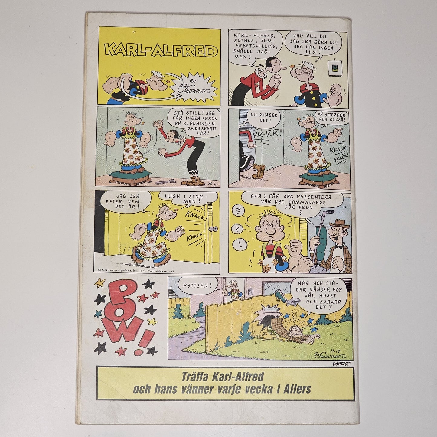 Karl-Alfred Vinter-extra #VG#