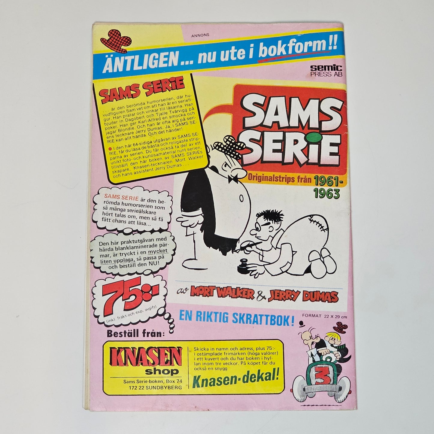 Knasen Nr 23 1986 #VG#