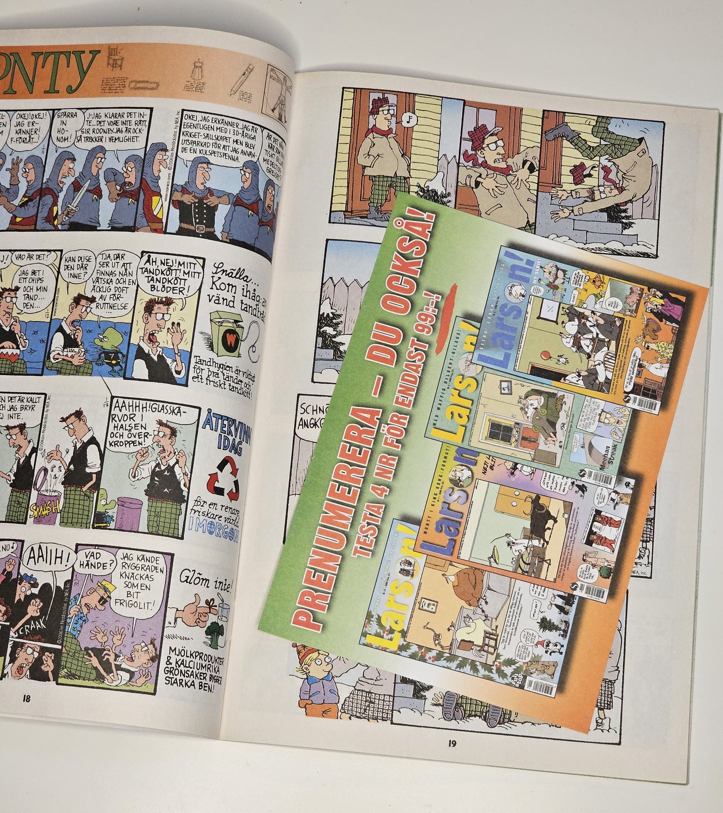 Larson! Nr 4 2006 #VF# + Prenumerationsbilaga