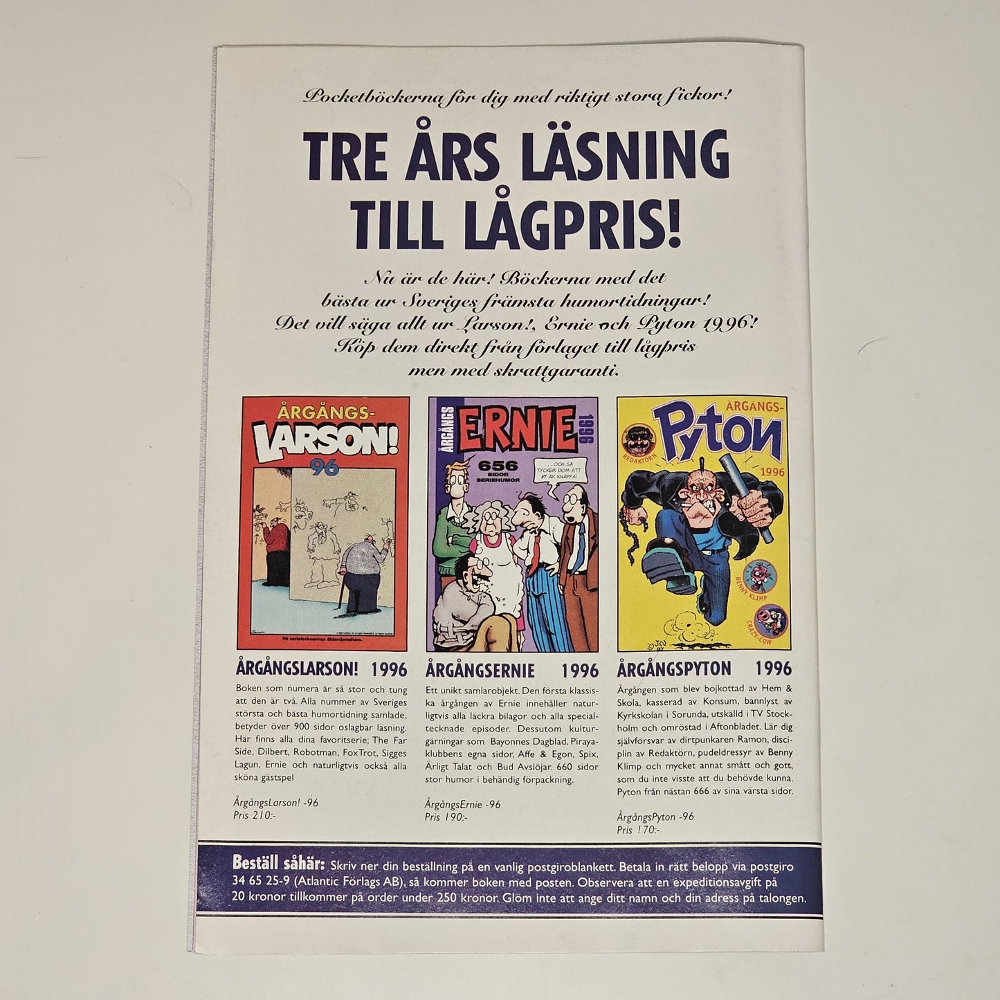 Larson Jubileumsbilaga 1998 #FN#