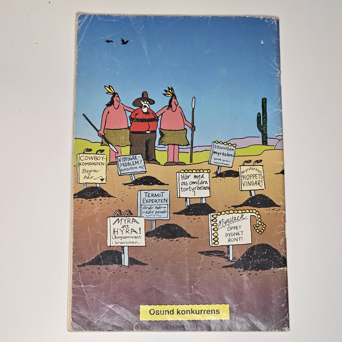 Larson! Nr 8 1991 #VG# + Poster