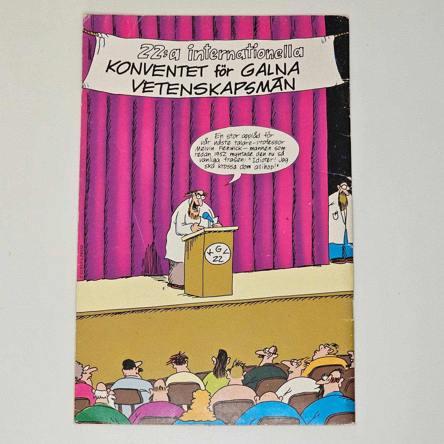 Larson! Nr 9 1992 #FN# + Affisch